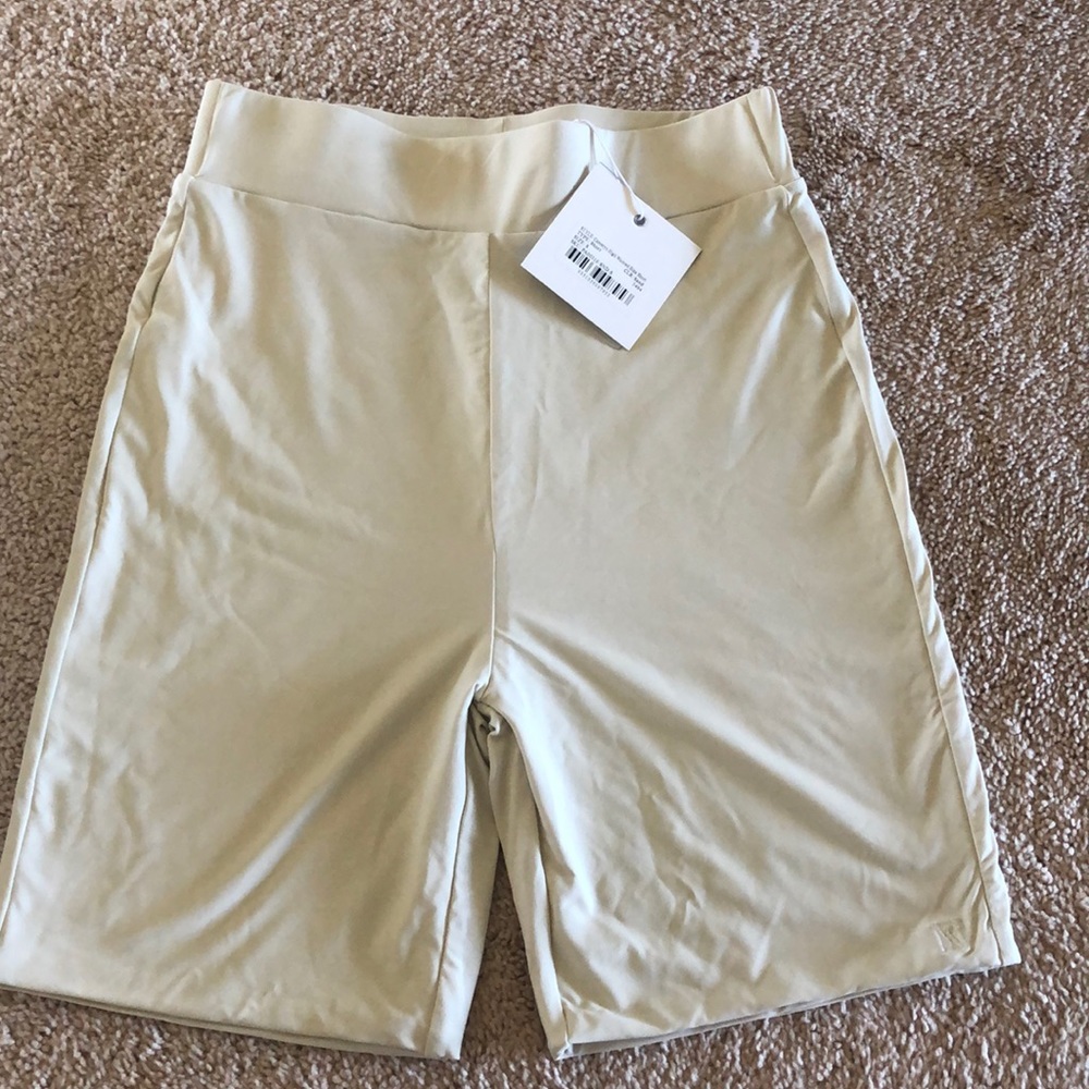 BIKER SHORTS/High waisted/never worn